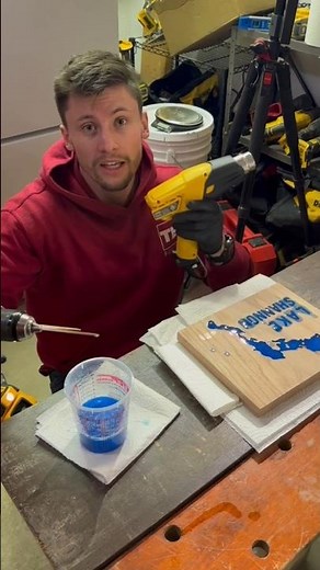 Epoxy air bubbles - heat gun