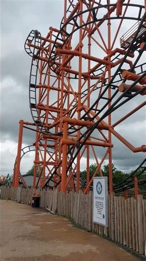 Mumbo Jumbo at Flamingoland has a crazy layout