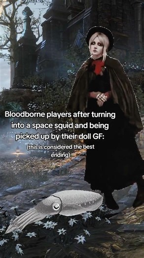Bloodborne Players After Getting the “Best Ending” 🦑