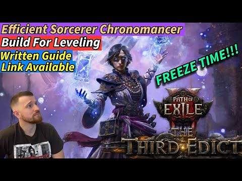PoE 2 0.3 Sorcerer Chronomancer Build Guide – Fast Leveling Progression | The Third Edict