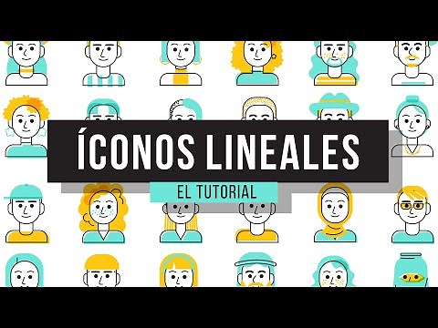 ILLUSTRATOR TUTORIAL descargar y editar ÍCONOS 😊en adobe Ai (estilo lineal)👍