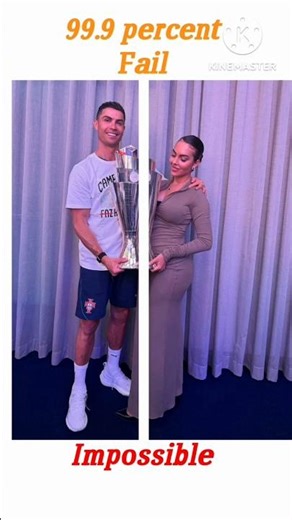 Cristiano Ronaldo impossible challenge 99.9 percent fail #viral #rolandofootball #cristianoronaldo