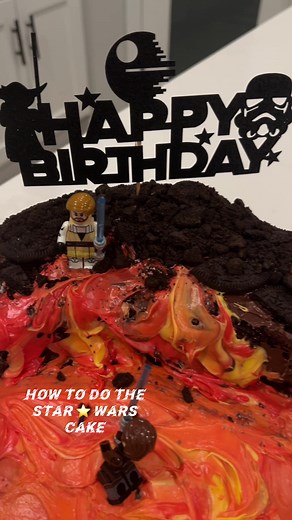 Star Wars Birthday Cake Tutorial: Make Anakin & Obi-Wan