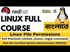 Linux File Permission Full Practical | chmod,chown,chgrp command | RHCSA Tutorial