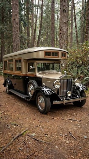 Turning an Abandoned Rolls Royce Into a Tiny Caravan