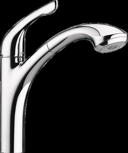 hansgrohe Kitchen faucets: Allegro E, Kitchen Faucet, 2-Spray Pull-Out, 1.75 GPM, Art. no. 04076000