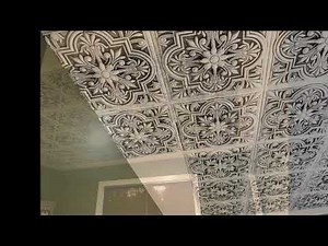 Decorative Foam Ceiling Tiles - Installation Overview with Tips and Tricks