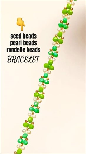 You can make this beaded bracelet in less than 1 hour. Try it out and let me know. #bracelet #diy