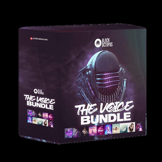 THE VOICE Bundle (3400  Vocal Loops, One-Shots, MIDIs, Presets) - Producer Sources