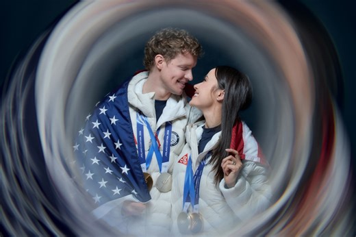 USA’s Madison Chock reveals major Olympics news to husband Evan Bates