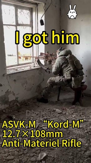 800m Target — ASVK-M Kord-M 12.7mm Sniper Fires & Relocates Fast