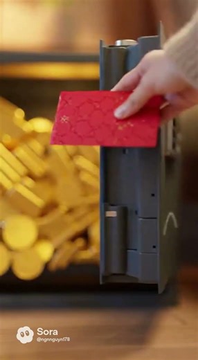 Chiếc két sau ngày vía Thần Tài