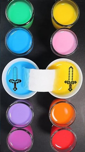 Minecraft Mixing Colors