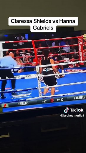 Claressa Shields vs Hanna Gabriels Fight Highlights