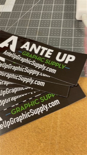 25 Custom Bumper Sticker Deal Don’t miss out #anteupgraphicsupply #customstickers #bumpersticker #smallbiz #Pennsylvania | Ante Up Graphic Supply