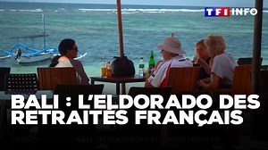 Chaque année, des dizaines de milliers de Français tout juste retraités choisissent de quitter la France. Certains mettent le cap sur l’île indonésienne de Bali. TF1 les a rencontrés. | TF1 INFO