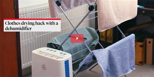 Video guide: dehumidifier hack - drying clothes indoors - Which?