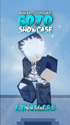 NEW GOJO IN ROBLOX #gojo #jjk #jujutsukaisen #gojo #showcase #robloxfyp