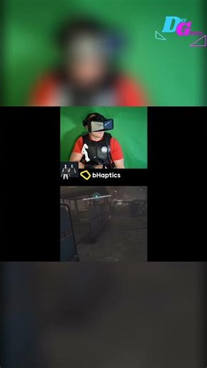 B-Haptics Weste: Revolutioniert VR-Gaming – PC, Quest & PSVR2 im Test! #shorts