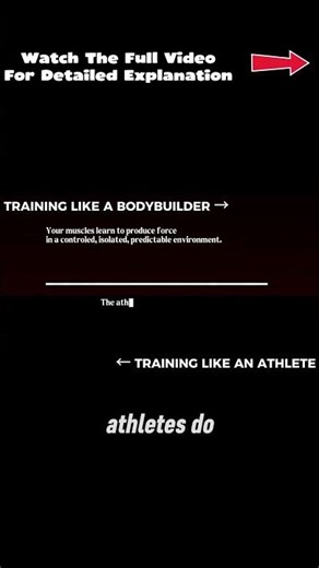 Bodybuilder Vs Athlete --- The Real Difference In Muscle Training Explained