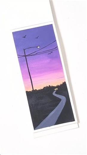 #art #풍경그림 #painting #acrylicpainting #아크릴그림 #아크릴화 #short #Gouache #landscape