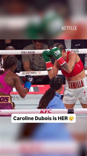 THIS SHOT FROM CAROLINE DUBOIS!!! 😨🔥 What a performance against Camilla Panatta. JAKE PAUL vs. ANTHONY JOSHUA LIVE only on Netflix TONIGHT, December 19 8 PM ET | 5 PM PT #JakeJoshua #boxing | NetflixSports
