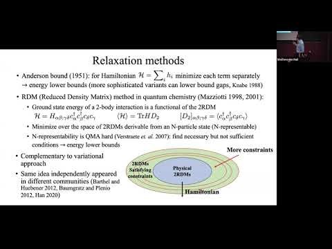 Quantum Many-Body Bootstrap - Eslam Khalaf