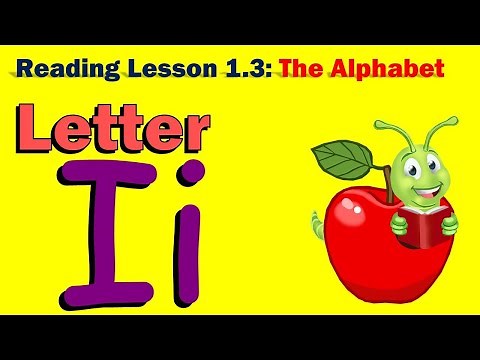 Reading Lesson 1.3 - Letter I (pictures, words and exercises)