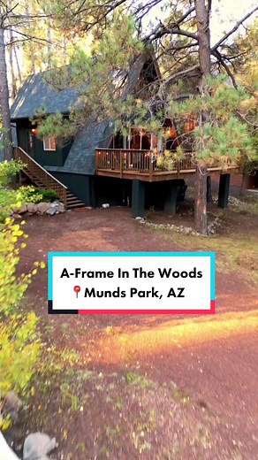 A-Frame Cabin Rental in Munds Park, Arizona