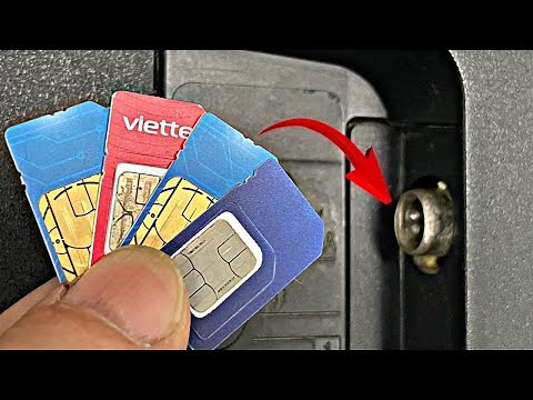 Insert Sim Card Into The TV and Watch All Channels Around The World ||Diy Tv Antenna