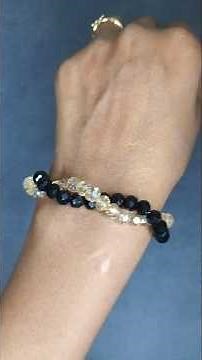 Easy Beaded Bracelet Tutorial | DIY Handmade Bracelet Step by Step