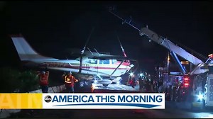 Small plane makes emergency landing on California freeway