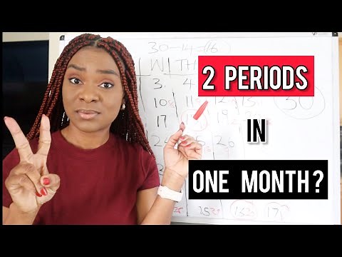 Can You Have TWO PERIODS In One Month? Is It Normal? How To Calculate And Predict Your Next Periods.
