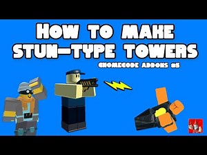 How to make Stun Type Towers! - GnomeCode Addons #5