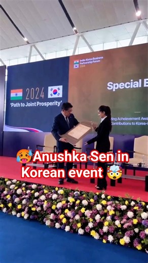 🤯Anushka Sen in Korean look 🥵#bollywood #anushkasen #korean #koreandrama #koreangirl #koreansingers