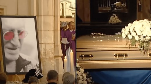 Real footage from Jimmy Savile's funeral in The Reckoning is making people's 'skin crawl'