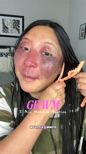 Becca Lee on Instagram: "My quick and easy 5 minute makeup routine!💕 Comment ‘quick’ for the products! #makeuproutine #makeuptutorial #5minmakeup #nomakeupmakeup #kbeauty"