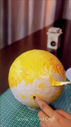 Making Sun for the Solar System Model |☀️ Science and Work Education School Project #schoolproject