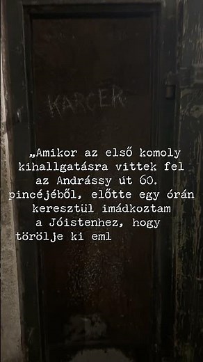 Bebörtönzés és vallatás – Terror Háza Múzeum