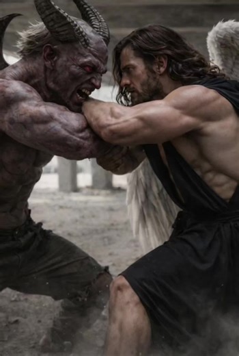 ANGEL VS DEMON This wasn’t a fight… it was a collision of forces. Evil pushed with everything it had — and still couldn’t move him. No light. No spectacle. Just strength, control, and protection. Some battles happen where no one is meant to survive… yet somehow, something holds the line. Watch closely — the moment it changes. FOLLOW — Heaven intervenes #guardianangel #demon #guardianangel #divineintervention #Angelvsdemon