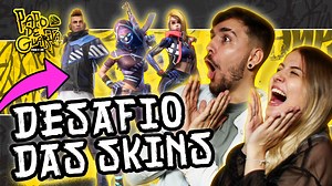 449K views · 9.2K reactions | Será que ﻿@﻿WEEDZAO e @pfaffgamer conseguem adivinhar os nomes da skins? ﻿ Confira esse desafio e muito mais no novo #PapoDeGuarita ﻿﻿ ﻿﻿ Quer participar? Mande sua arte, cosplay, memes e muito mais com a hashtag #PapoDeGuarita! ﻿ Já sabe né? Tem codiguin no vídeo todo! | Garena Free Fire | Facebook