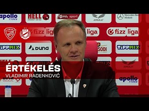 Vladimir Radenković értékelése | DVTK - MTK | 4-0 | Fizz Liga | 2025.11.23. | DVTK TV