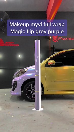 Magic Flip Grey Purple Makeover Ideas for Your Myvi