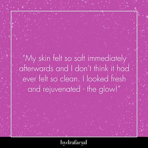 Don't just take our word for it, HydraFacial is a fan favourite...