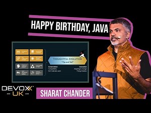 Happy Birthday, Java by Sharat Chander