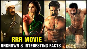 357K views · 10K reactions | RRR is one of the biggest films ever made in India, both in terms of its making period and cost. Helmed by SS Rajamouli, the film was touted to be much bigger than Baahubali, and now, none other than the director has confirmed it. Well, other than the cost there are many such elements about the film which will surely surprise you. Have a look at this video to know some of the interesting and unknown facts. | Bollywood Now | Facebook