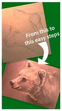 Draw with Charcoal… by Erasing? ✏️🔥 | Eraser Drawing Technique