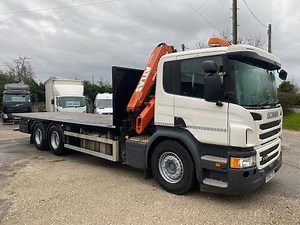 Scania P320 6x2 Crane Truck For Sale