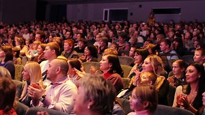 Download Audience applauded after the premiere