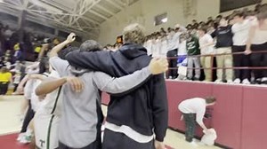 5K views · 264 reactions | What a GREAT Trinity student section as the varsity Basketball Rocks defeated the Tigers from St. X at Bellarmine University! Enjoy the post game singing of the alma mater! | Trinity High School | Facebook